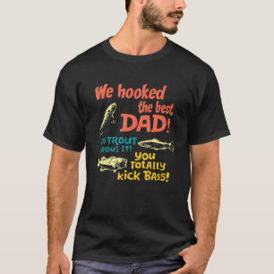 Camiseta Vinculamos El Mejor Día 20 De Papá Fuuny Pescando 