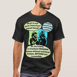 Camiseta Vínculo humano (oscuro)