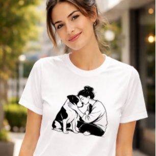 Camiseta Vínculo Irrompible Entre Perro y Humano