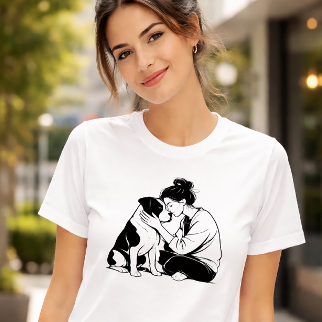Camiseta Vínculo Irrompible Entre Perro y Humano (Subido por el creador)