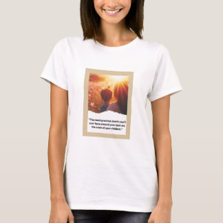 Camiseta Vínculo padre e hijo con qoute