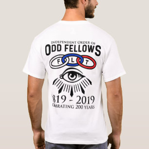 Camiseta Vínculos de las personas impares y aniversario de