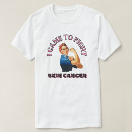 CAMISETA VINE A LUCHAR CONTRA EL CÁNCER DE PIEL/ UNISEX