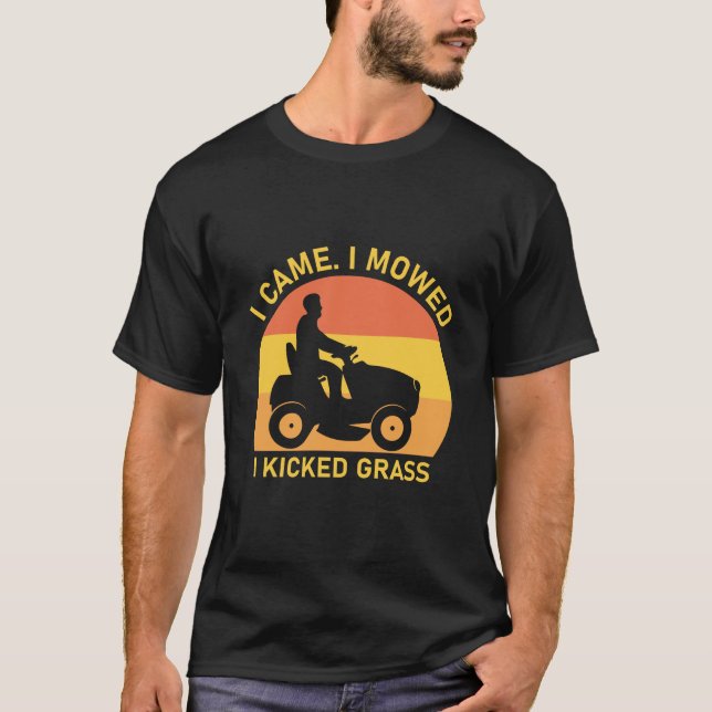 Camiseta Vine Cose Corté Cortacésped (Anverso)