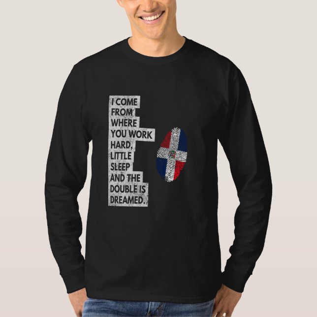 Camiseta Vine De Tu Trabajo Duro (Anverso)
