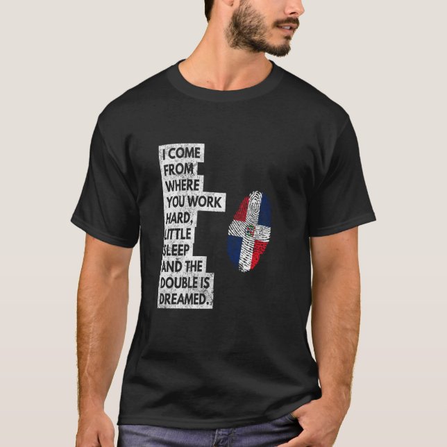Camiseta Vine De Tu Trabajo Duro (Anverso)