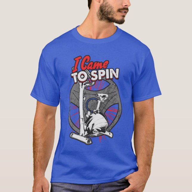 Camiseta "Vine hacer girar" el ciclo de giro Excerci de la (Anverso)