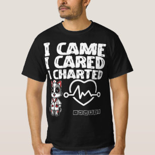 Camiseta Vine, Me Preocupaba, Charlé - Gato De Enfermería