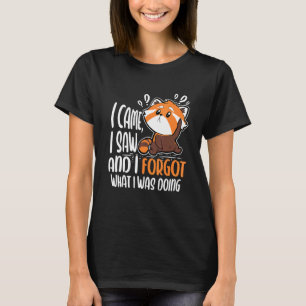 Camiseta Vine Que Vi Y Olvidé Lo Que Estaba Haciendo Pan Ro