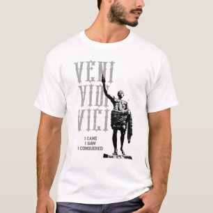 Camiseta Vine Vi Que Conquistaba A Veni Vidi Vici Caesar