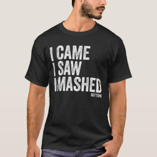 Camiseta Vine Vi Que Había Botones Con Mashed Video Gamer N