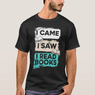 Camiseta Vine Vi Que Leía Libros Bookaholic Bookworm Lite