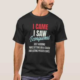 Camiseta Vine Viste Conquisté Solo Bromeando Julio César