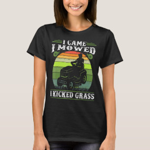 Camiseta Vine Y Me Mostré Que Pedí Una Grasa Para Una Ducha