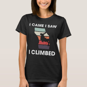Camiseta Vine Y Vi Que Escalaba La Aula De Escalada Deporti