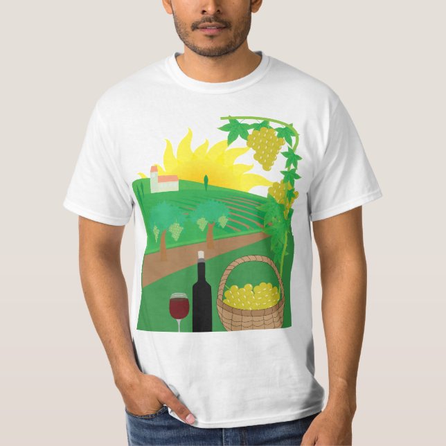 Camiseta Viñedo (Anverso)