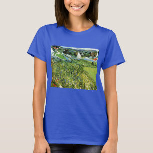 Camiseta Viñedos con vista de Auvers de Vincent van Gogh
