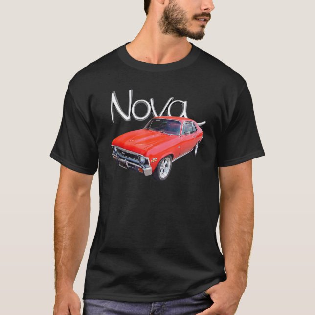 Camiseta Viñeta 1972 Chevys Nova (Anverso)