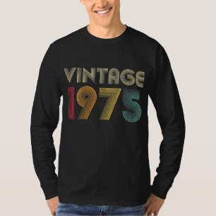 Camiseta Viñeta 1975 47ª Retro de cumpleaños 47 años