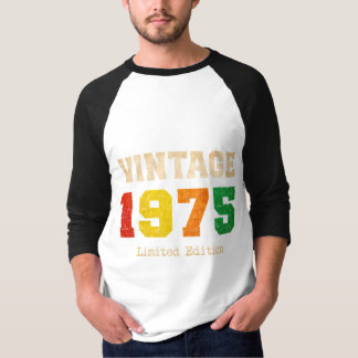 Camiseta Viñeta 1975 Edición Limitada - 50º cumpleaños Retr