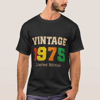 Camiseta Viñeta 1975 Edición Limitada - 50º cumpleaños Retr