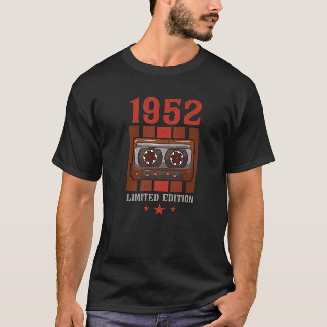 Camiseta Viñeta 70º Cumpleaños Año 1952 Editio Limitada (Anverso)