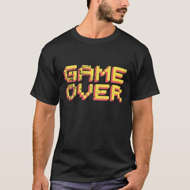 Camiseta Viñeta 70's 80s sobre Pixel Txt Retro Ar (Anverso)