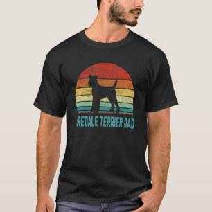 Camiseta Viñeta Airedale Terrier Dad Dog