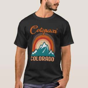 Camiseta Viñeta Cotopaxi Colorado CO Montañas Senderismo