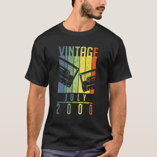 Camiseta Viñeta de 22 años Julio 2000 22º cumpleaños