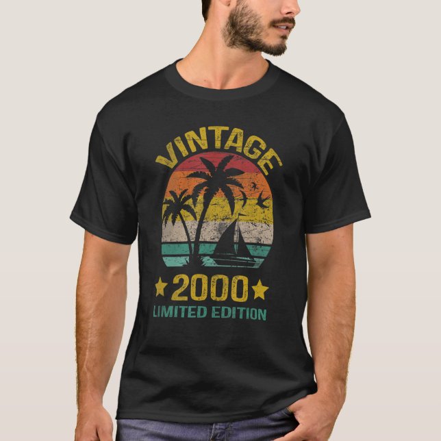 Camiseta Viñeta de 23 años 2000 23 cumpleaños (Anverso)