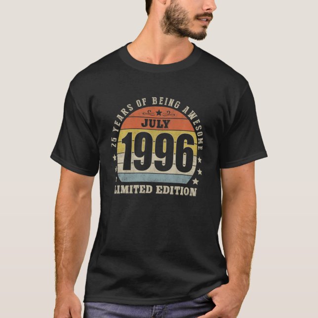 Camiseta Viñeta De 25 Años Julio 1996 Edición Limitada 25ª (Anverso)