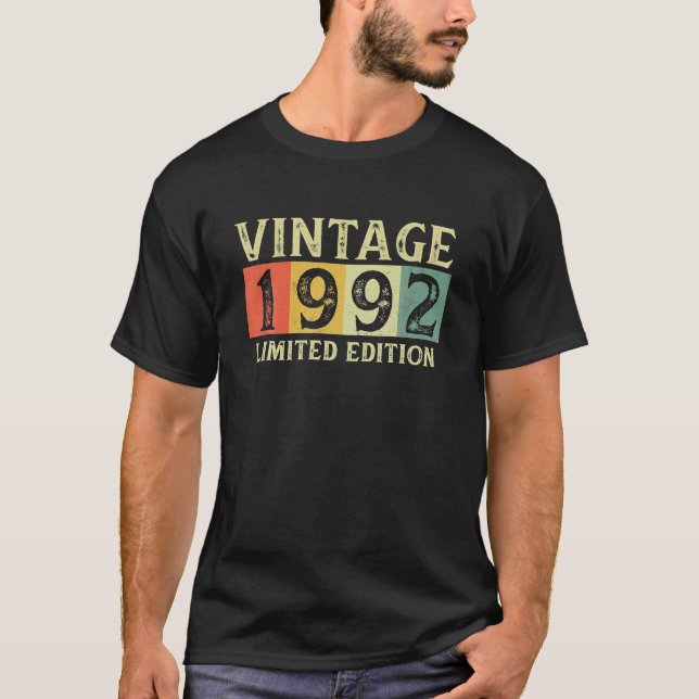 Camiseta Viñeta de 31 años 1992 Edición limitada 31ª (Anverso)