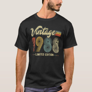 Camiseta Viñeta De 35 Años Nacida En 1988 35ª Renta De Cump