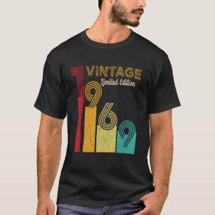 Camiseta Viñeta de 53 años de edad 1969 cumpleaños
