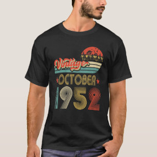 Camiseta Viñeta de 70 años Octubre 195