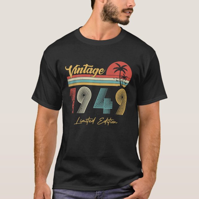 Camiseta Viñeta de 77 años 1949 Edición Limitada 77ª (Anverso)