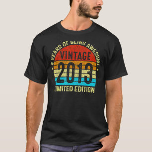 Camiseta Viñeta de 9 años 2013 Noveno cumpleaños