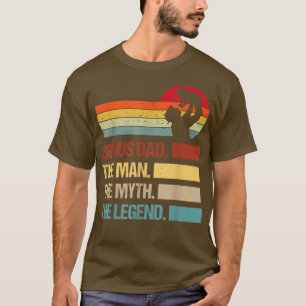 Camiseta Viñeta de Bono de Vintage Papá Hombre Familia De L