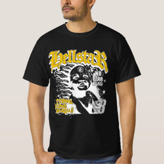 Camiseta Viñeta de caracteres de flama de amabilidad de 202
