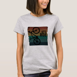 Camiseta Viñeta de ciclismo de montaña