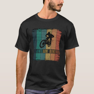 Camiseta Viñeta de ciclismo de montaña Mtb