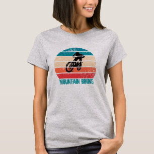 Camiseta Viñeta de ciclismo de montaña Mtb