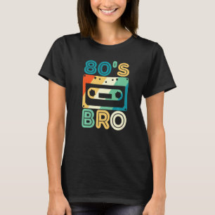 Camiseta Viñeta de cinta cassette de los años 80 Amo a Musi