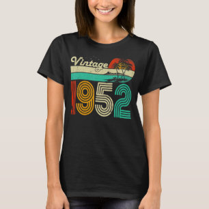 Camiseta Viñeta de cumpleaños 1952 Hombres de 71 años