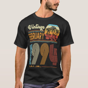 Camiseta Viñeta de cumpleaños de 29 años Febrero 1994 Mujer