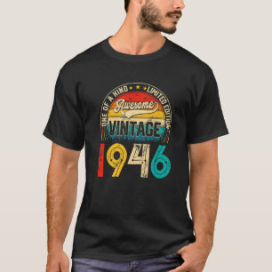 Camiseta Viñeta De Fantasma De 76 Años De Edad Vintage 1946