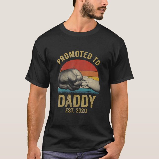 Camiseta Viñeta De Hombres Promocionada A Daddy Est 2020 No (Anverso)