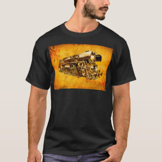 Camiseta Viñeta de locomotora de flotador 12