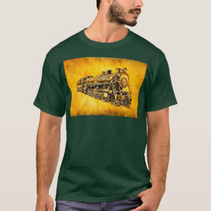 Camiseta Viñeta de locomotora de flotador 4